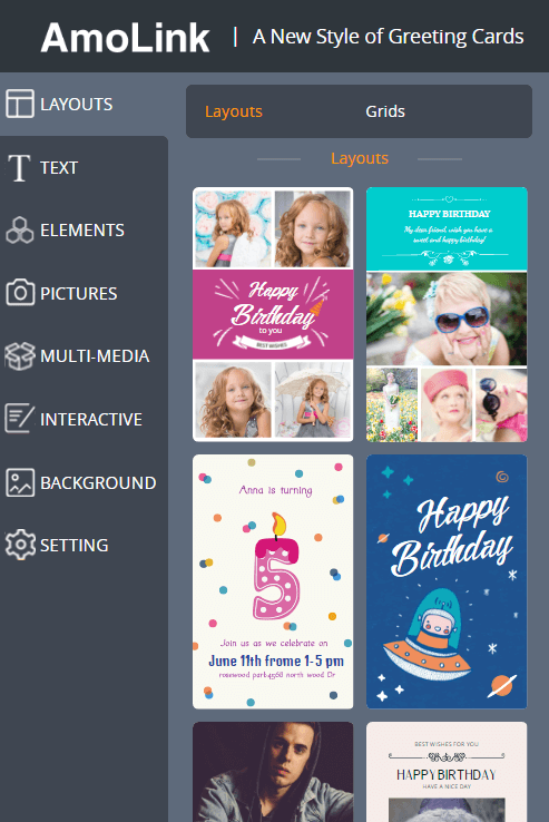 birthday card layout pic1