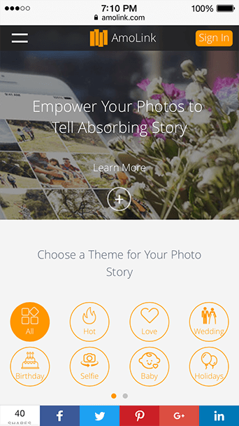 create photo slideshow with music pic 1